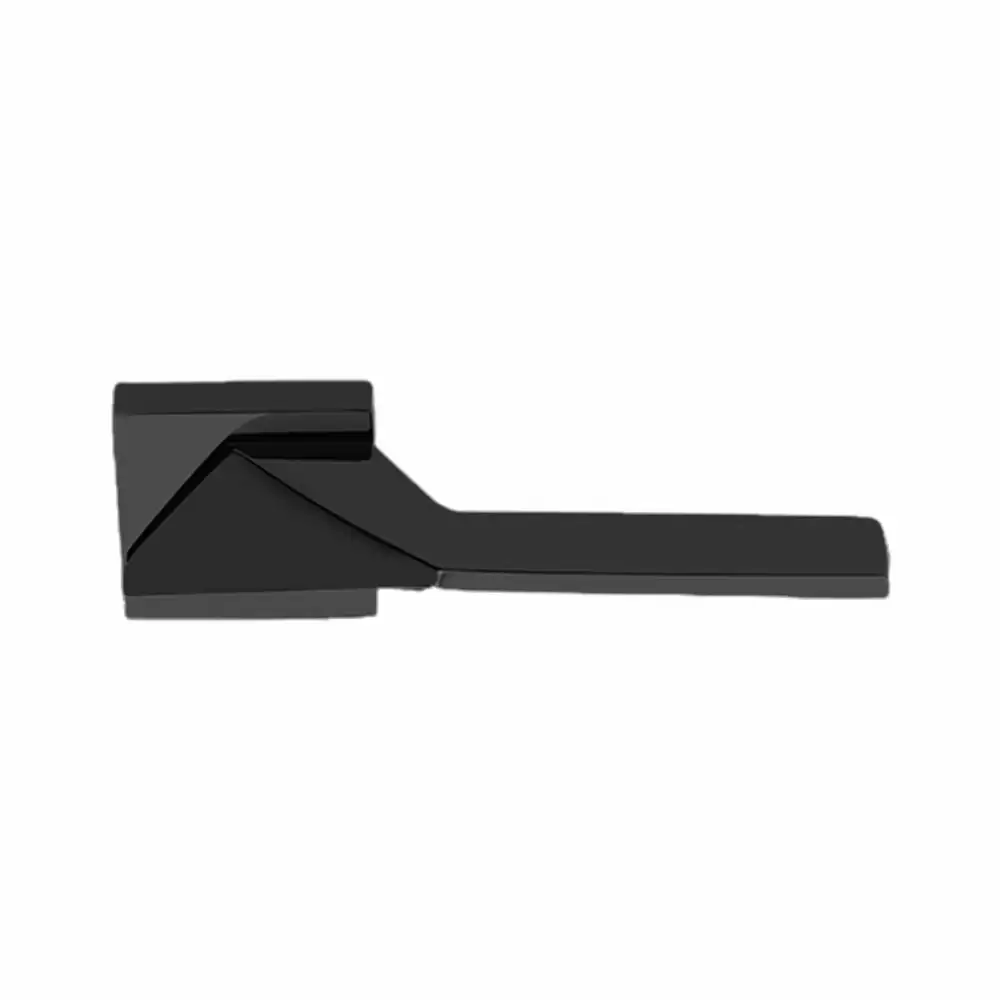 KBI Baleno Brass Rose Mortise Door Handle - (Z Black Finish)