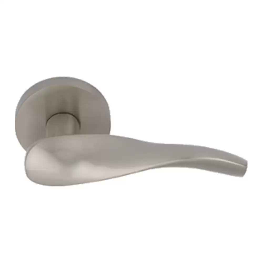 KBI Carlin Brass S.S Mortise Door Handle - (Stainless Steel Finish)