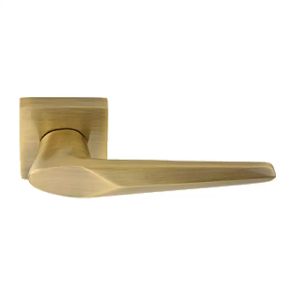 KBI Columbia Brass Antique Mortise Door Handle - (Antique Finish)