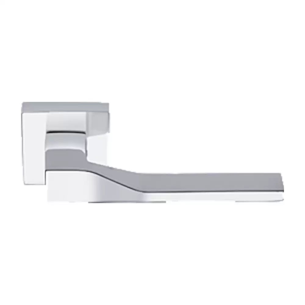 KBI Ducati Brass Chrome Plated Mortise Door Handle - (Chrome Plated Finish)