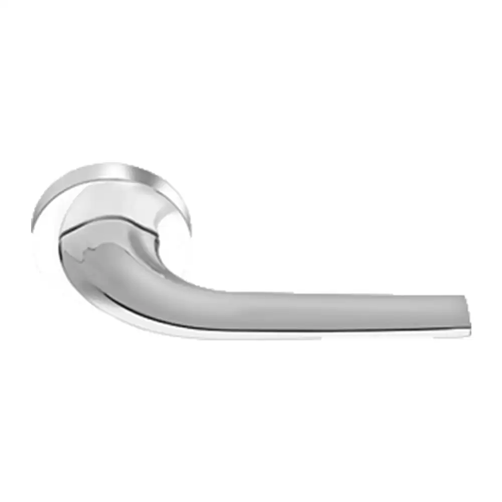 KBI Figo Dx Brass Chrome Plated Mortise Door Handle - (Chrome Plated Finish)