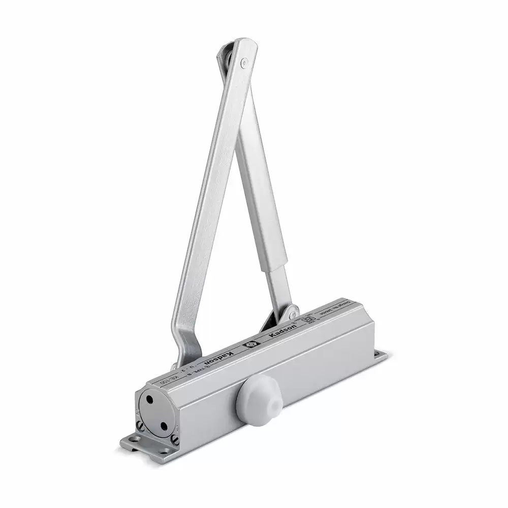 Kadson KE 100 Regular Scissor Arm Overhead Door Closer For 900 mm Door Width - 60 Kg (Silver Finish )