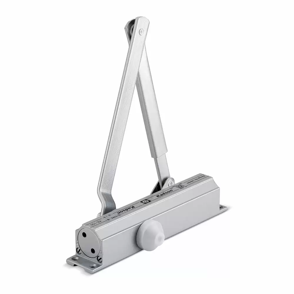 Kadson KE 110 Scissor Arm Overhead Door Closer For 950 mm Door Width - 60 Kg (Silver Finish)