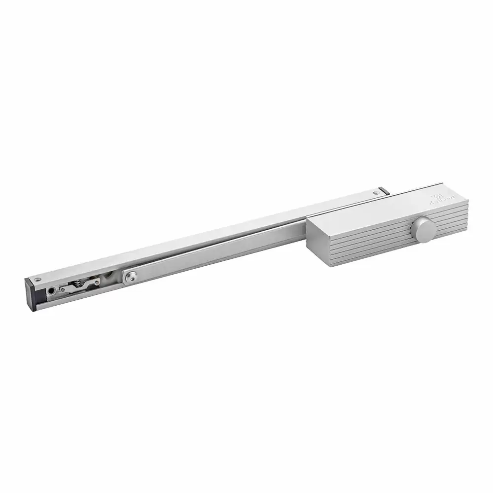 Kadson KE 501-L Pelmet Arm Overhead Door Closer For 1100 mm Door Width - 80 Kg (Silver Finish)