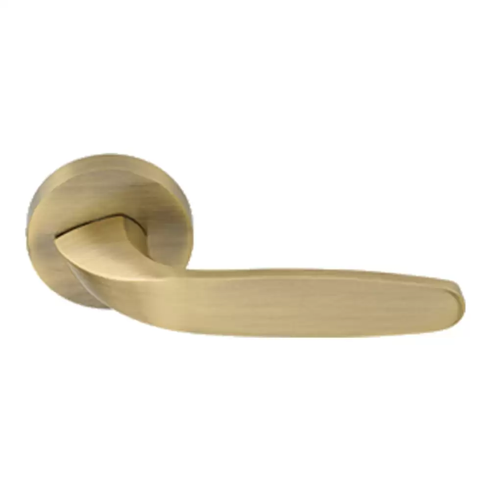 KBI Lancer Brass Antique Mortise Door Handle - (Antique Finish)