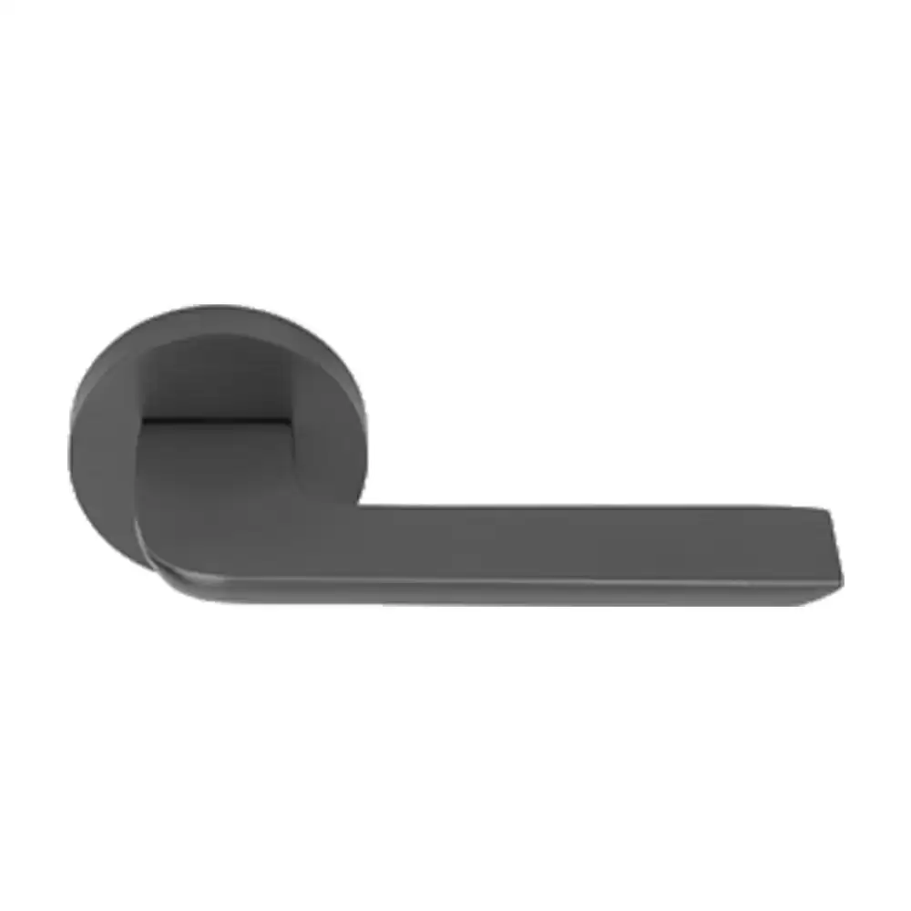 KBI Libra Brass Rose Mortise Door Handle - (Matt GRT Finish)