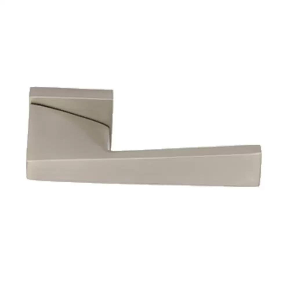 KBI Nexa Brass Rose Mortise Door Handle - (Stainless Steel Finish)