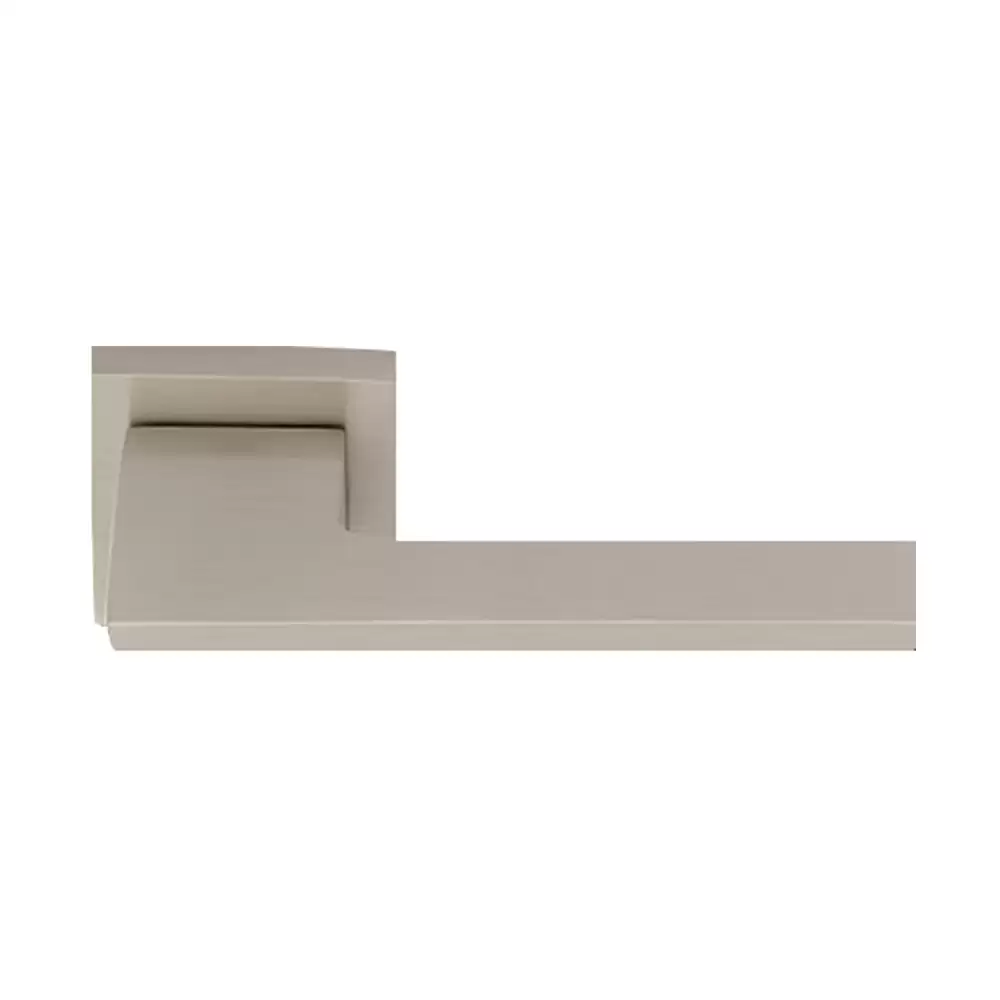 KBI Oppo Brass Rose Mortise Door Handle - (Stainless Steel Finish)