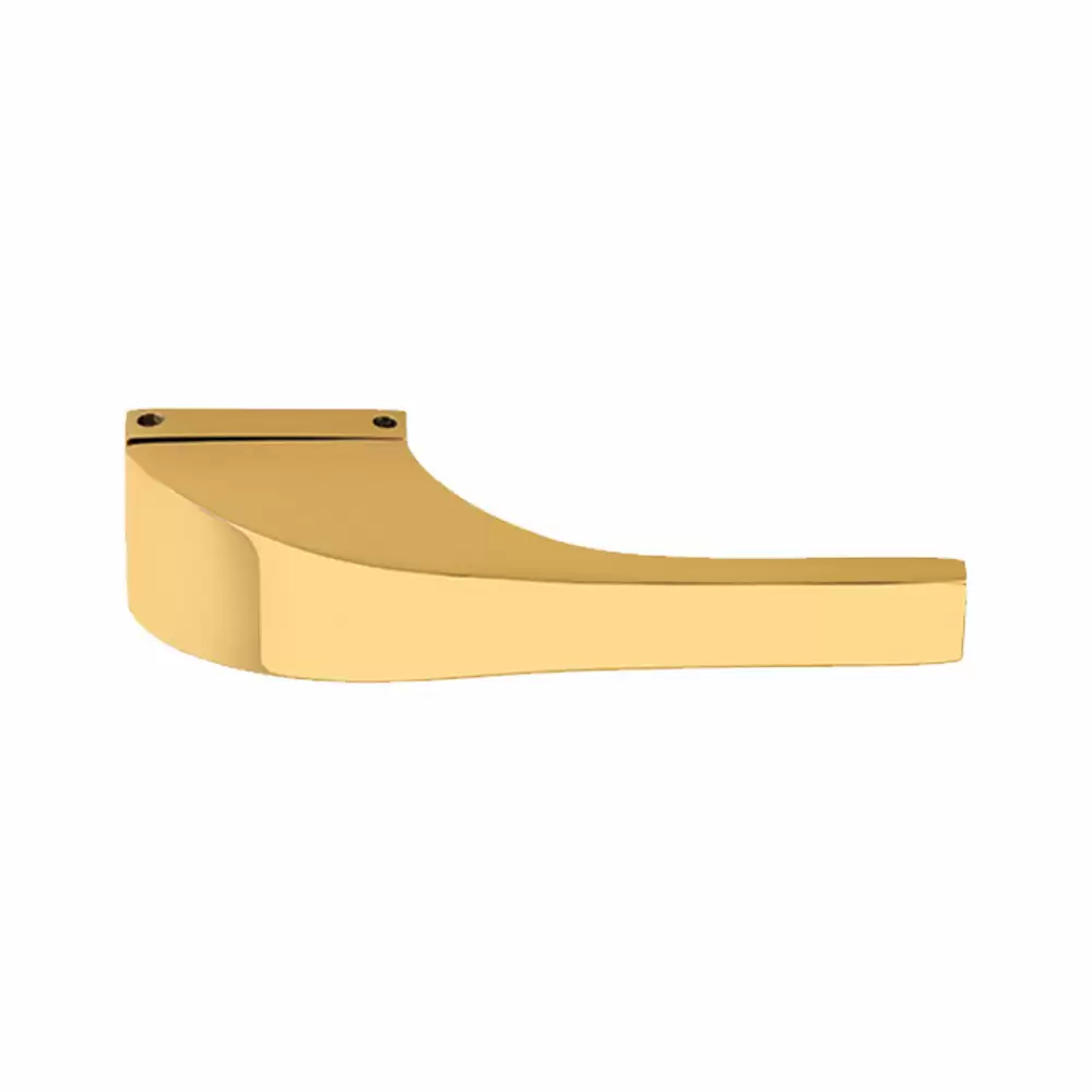 KBI Orkid Brass Rose Mortise Door Handle - (Gold PVD Finish)