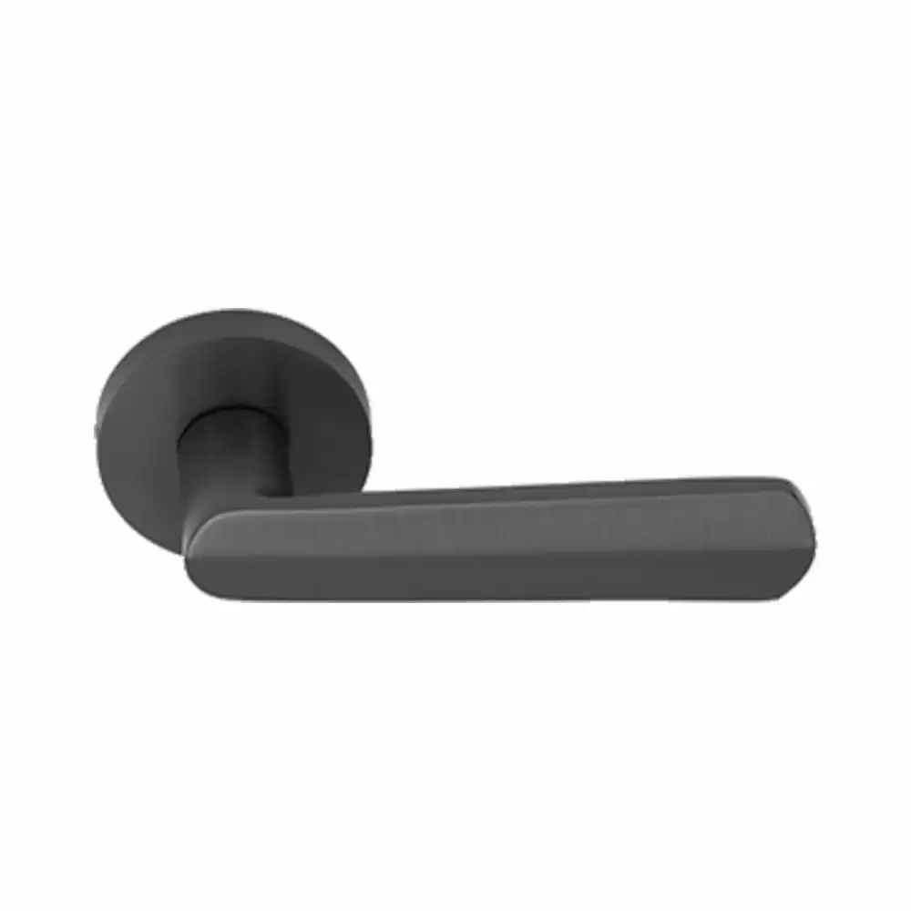 KBI Rio Brass Rose Mortise Door Handle - (Matt GRT Finish)