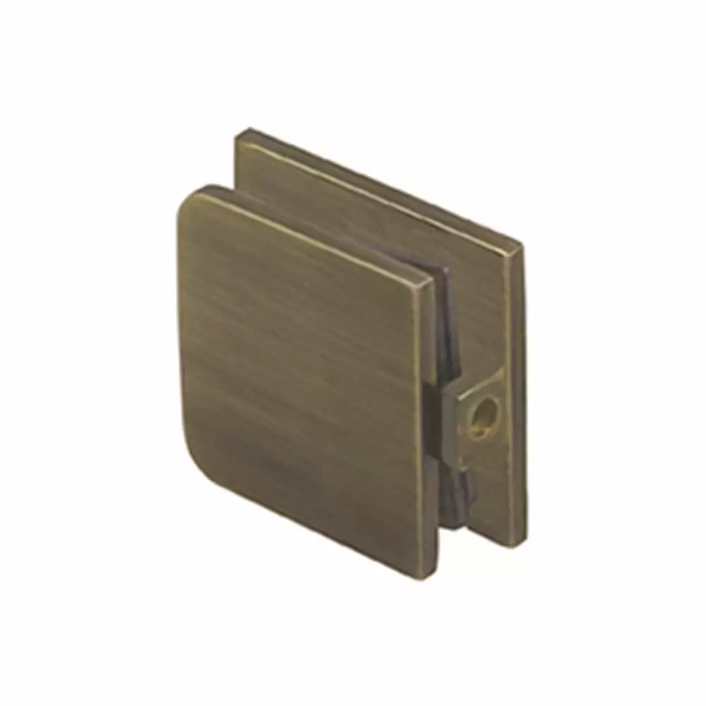 Safex SF-GC-06 Stainless Steel 304 Wall to Glass Fixed Connector - Antique Brass