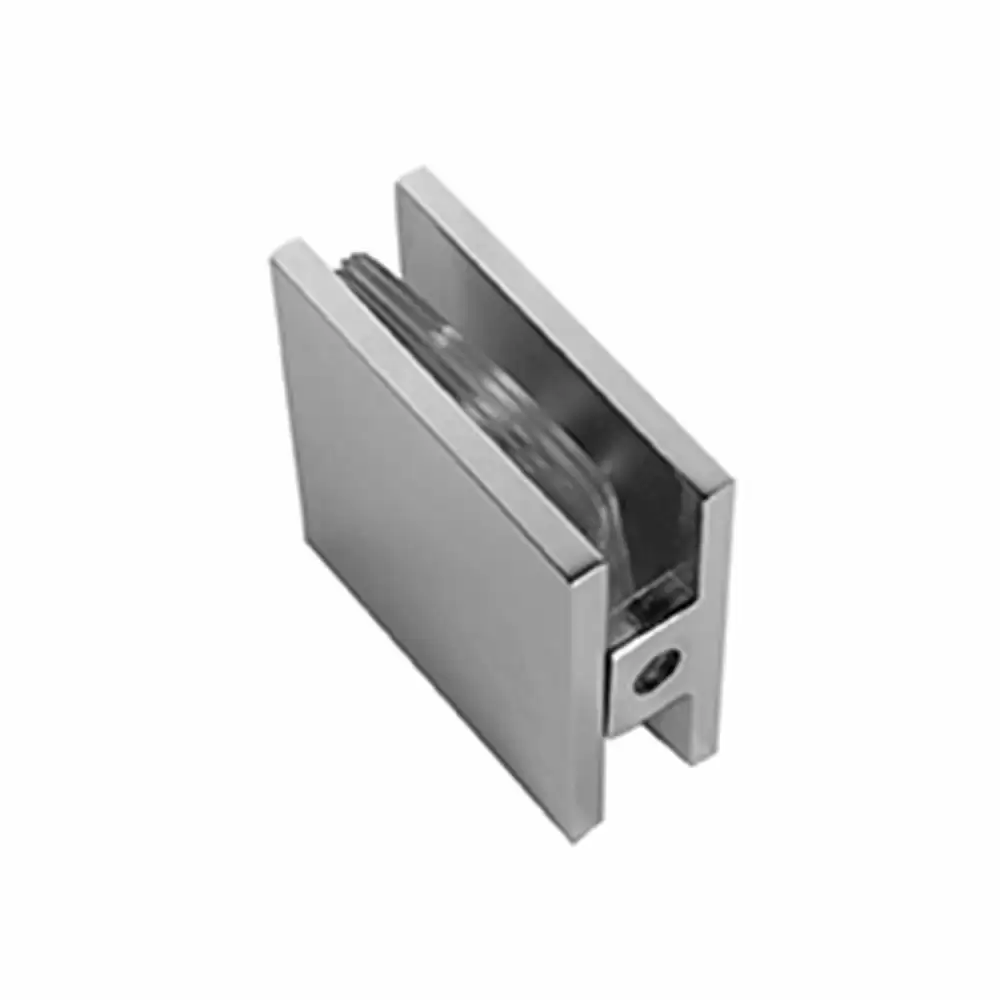 Safex SF-GC-06 Stainless Steel 304 Wall to Glass Fixed Connector - Satin Stainless Steel