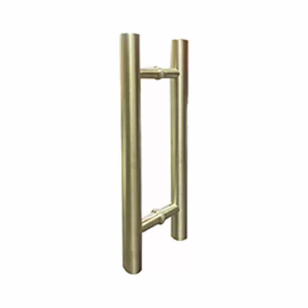 Safex SH-104 Stainless Steel 304 H Type Glass Door Handle (32x600mm) - Antique Brass