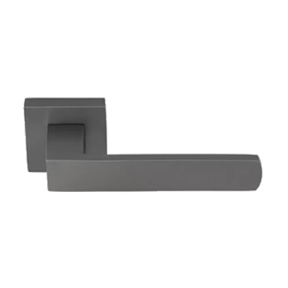 KBI Solo Brass Rose Mortise Door Handle - (Matt GRT Finish)