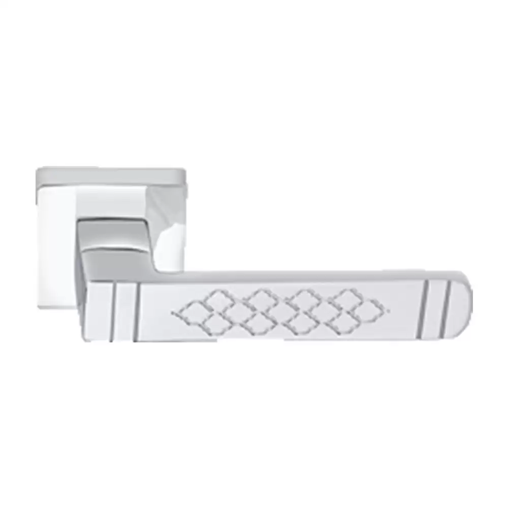 KBI Swicade Brass Chrome Plated Mortise Door Handle - (Chrome Plated Finish)