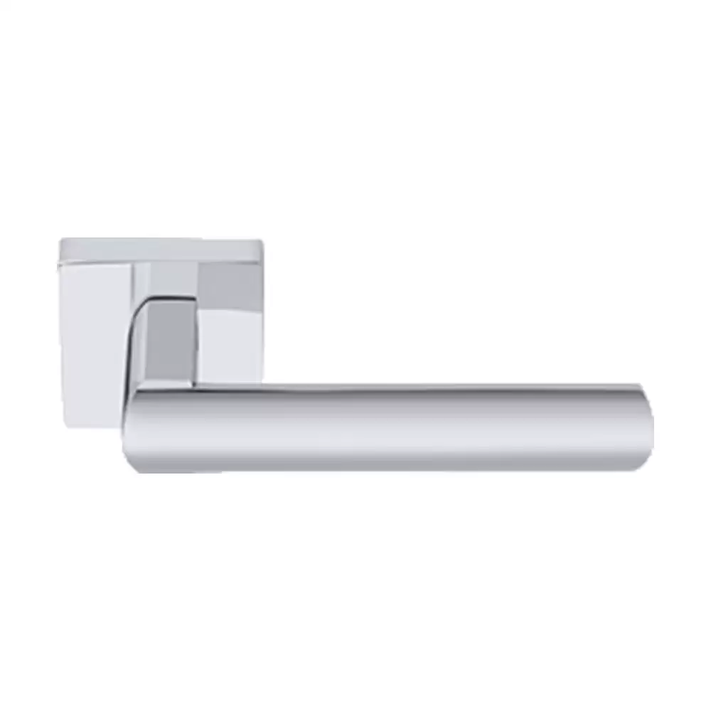 KBI Xylo Brass Chrome Plated Mortise Door Handle - (Chrome Plated Finish)