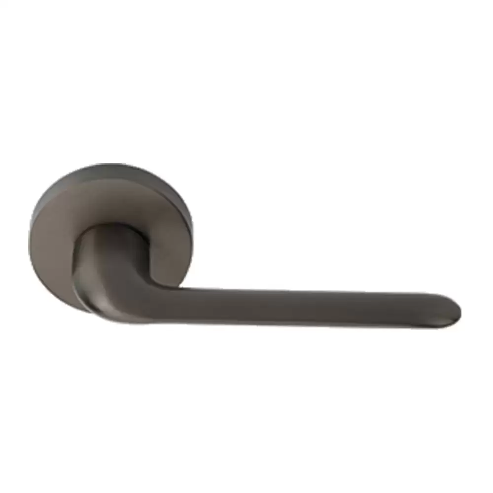 KBI Zara Brass Matt GRT Mortise Door Handle - (Matt GRT Finish)