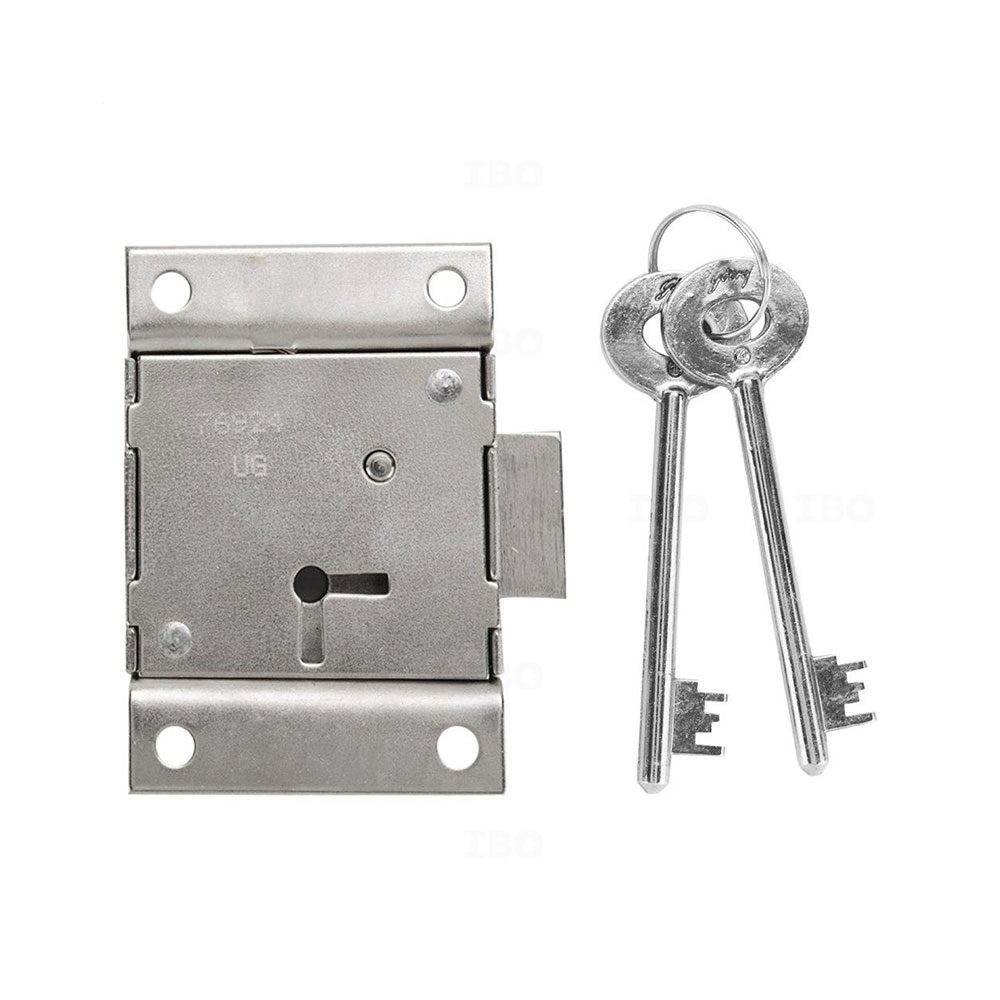 Godrej Universal Wardrobe Lock - Stainless Steel