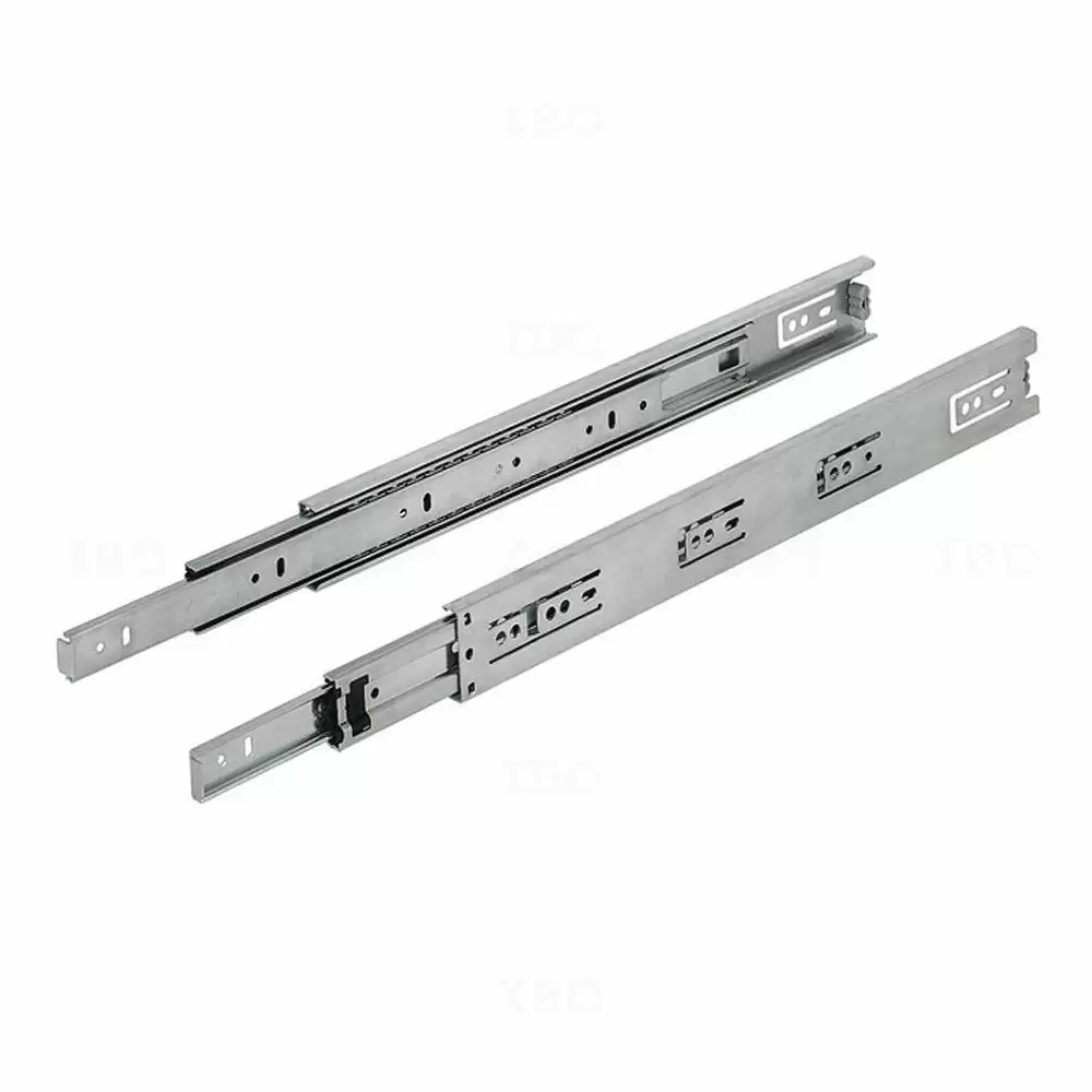 Hafele Full Extension Ball Bearing Drawer Slides 12 Inch (Zinc)