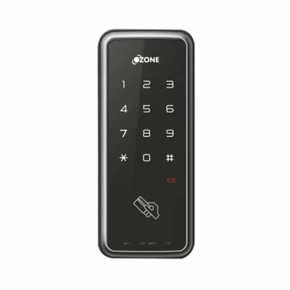 Ozone OZDL-11 RF STD Smart Door Lock for Home With RFID & Pin Access, Black (1 Year Warranty)