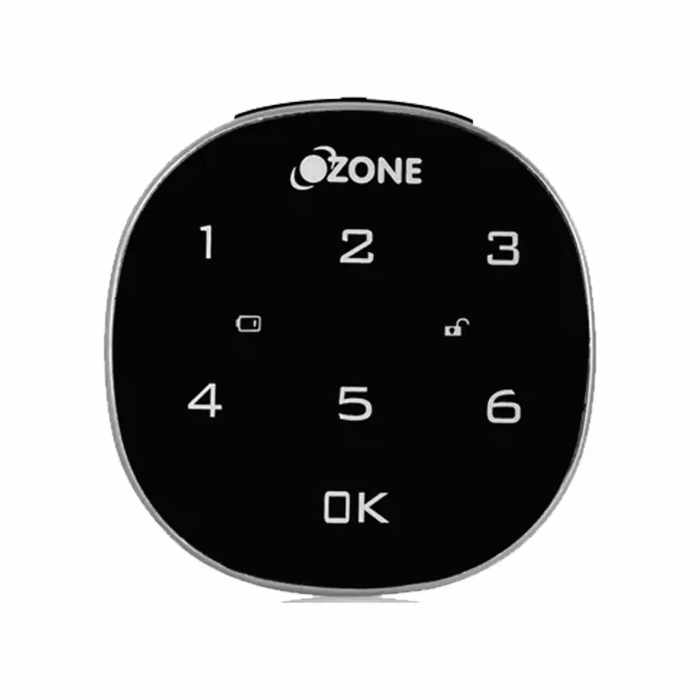 Ozone OZFL-401-PW Smart Drawer Lock For Metal & Wooden Drawer With Pin Code Access, Black (1 Years Warranty)