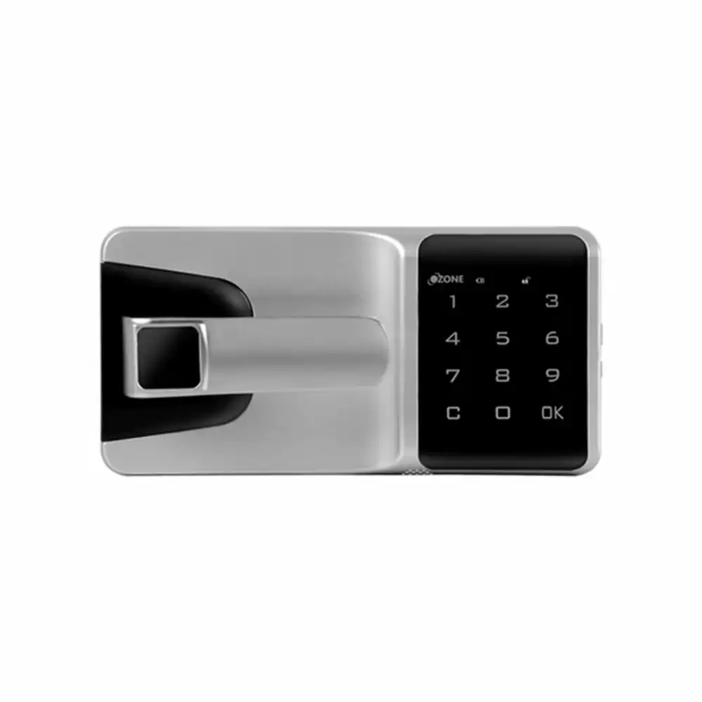 Ozone OZFL-502-PW Smart Drawer Lock For Metal & Wooden Drawer With Pin Code Access, Silver (1 Year Warranty)