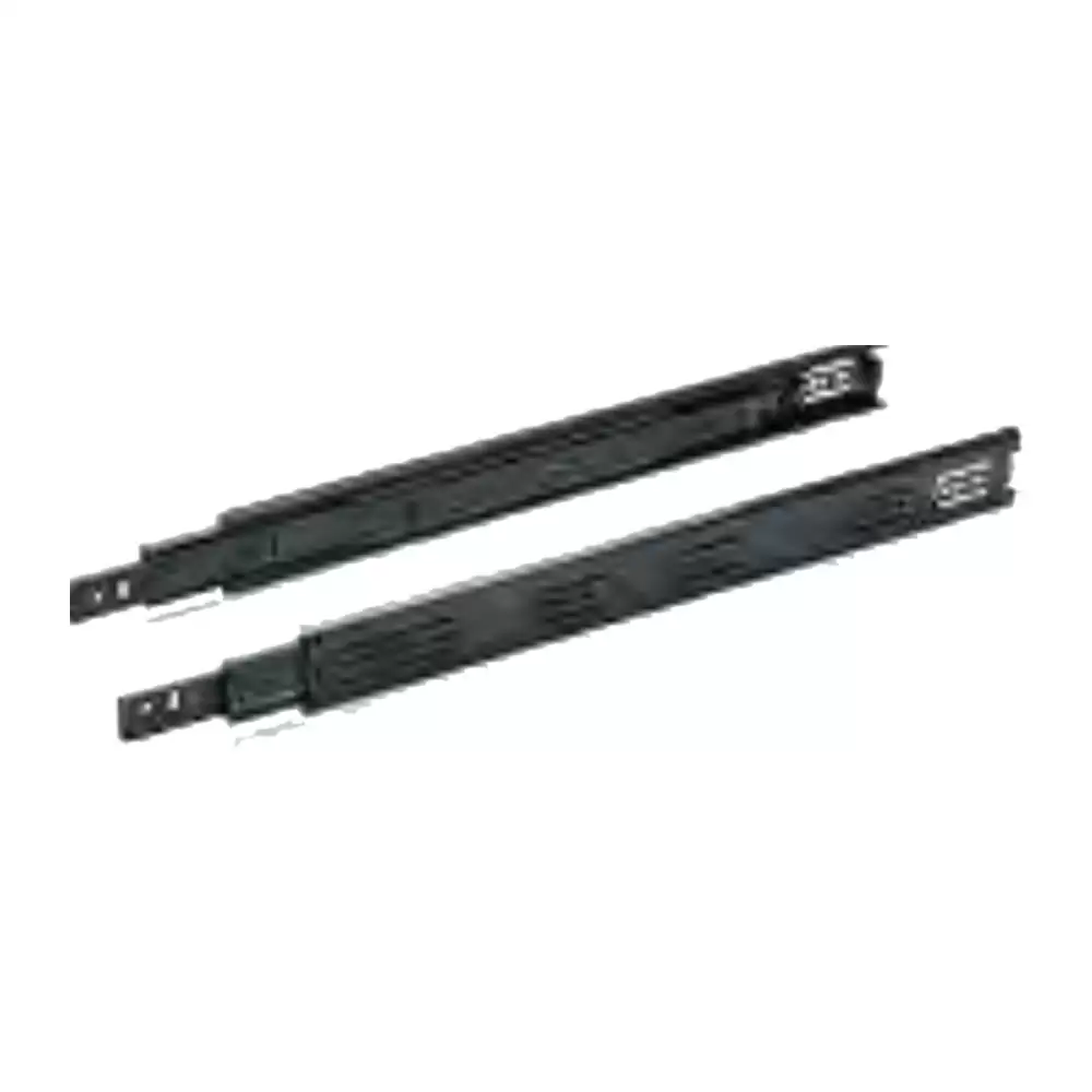 Hafele Full Extension Ball Bearing Drawer Slides 16 Inch (Black)