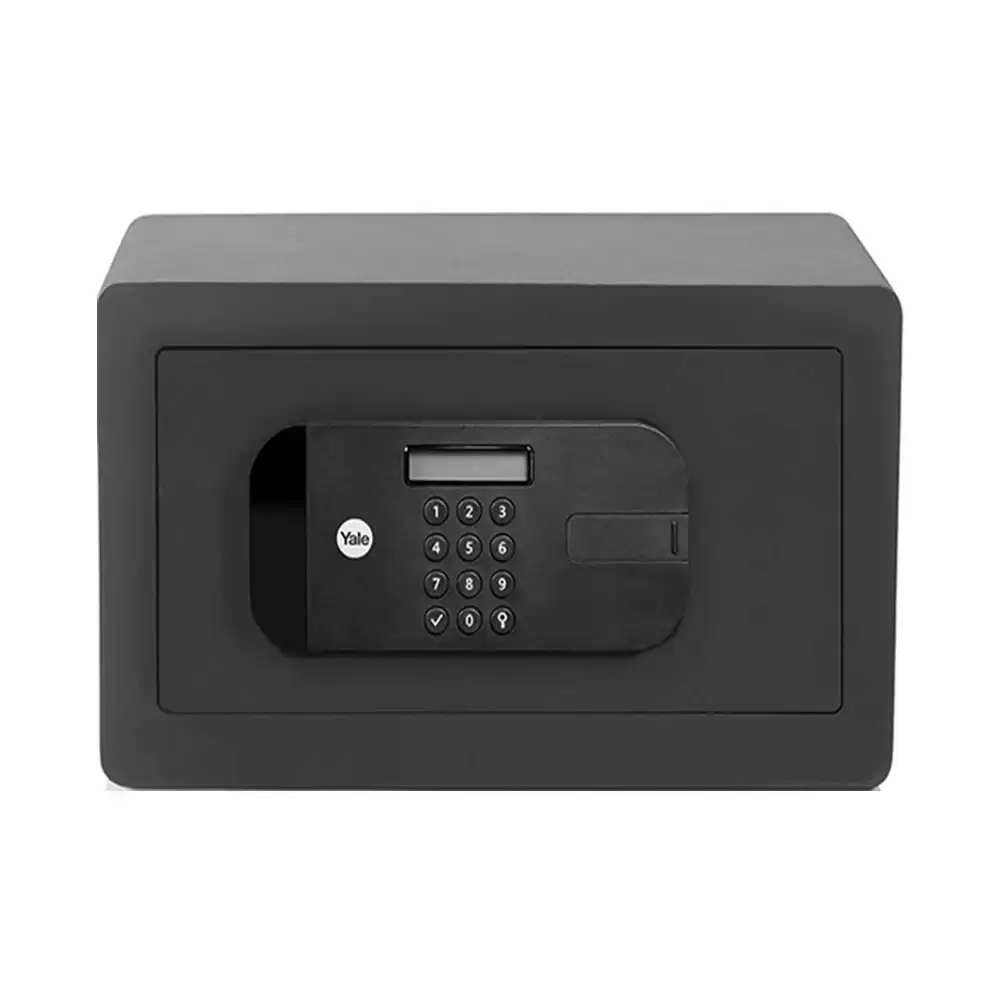 Yale YSEB/250/EB1 (20.5 Litre) Electronic Safe Locker For Home & Office With Pin Code & Key Access, Black - 12.1 Kg (1 Year Warranty)