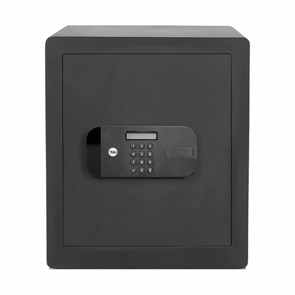 Yale YSEB/400/EB1 (38.5 Litre) Electronic Safe Locker For Home & Office With Pin Code & Key Access, Black - 17 Kg (1 Year Warranty)