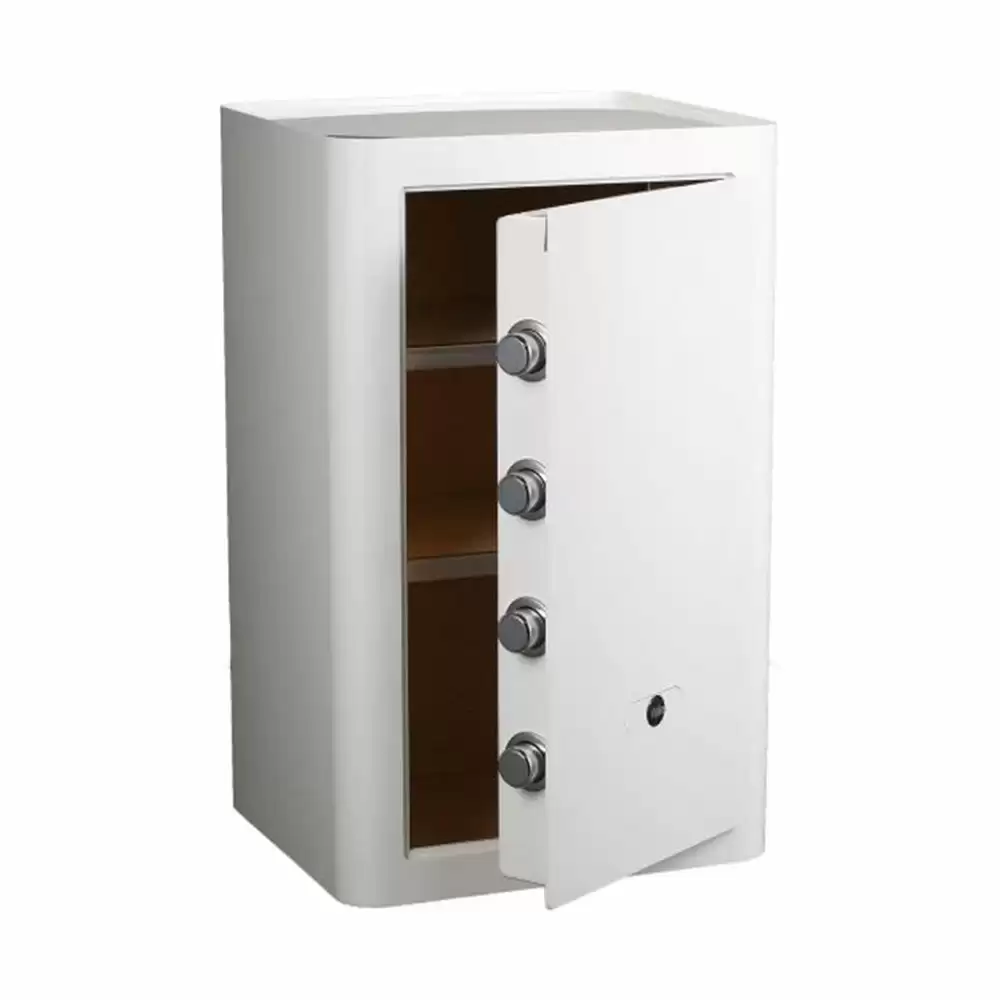 Yale YSS/580/W1 Classic (48.7 Litre) Biometric Safe Locker For Home & Office With Fingerprint Access, White - 29.3 Kg (1 Year Warranty)