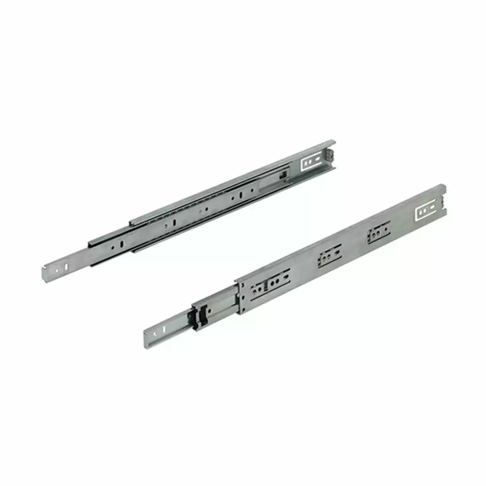 Hafele Full Extension Regular Close 36 mm Ball Bearing Drawer Slide, Weight Capacity - 25 kg, 350 mm (Zinc)