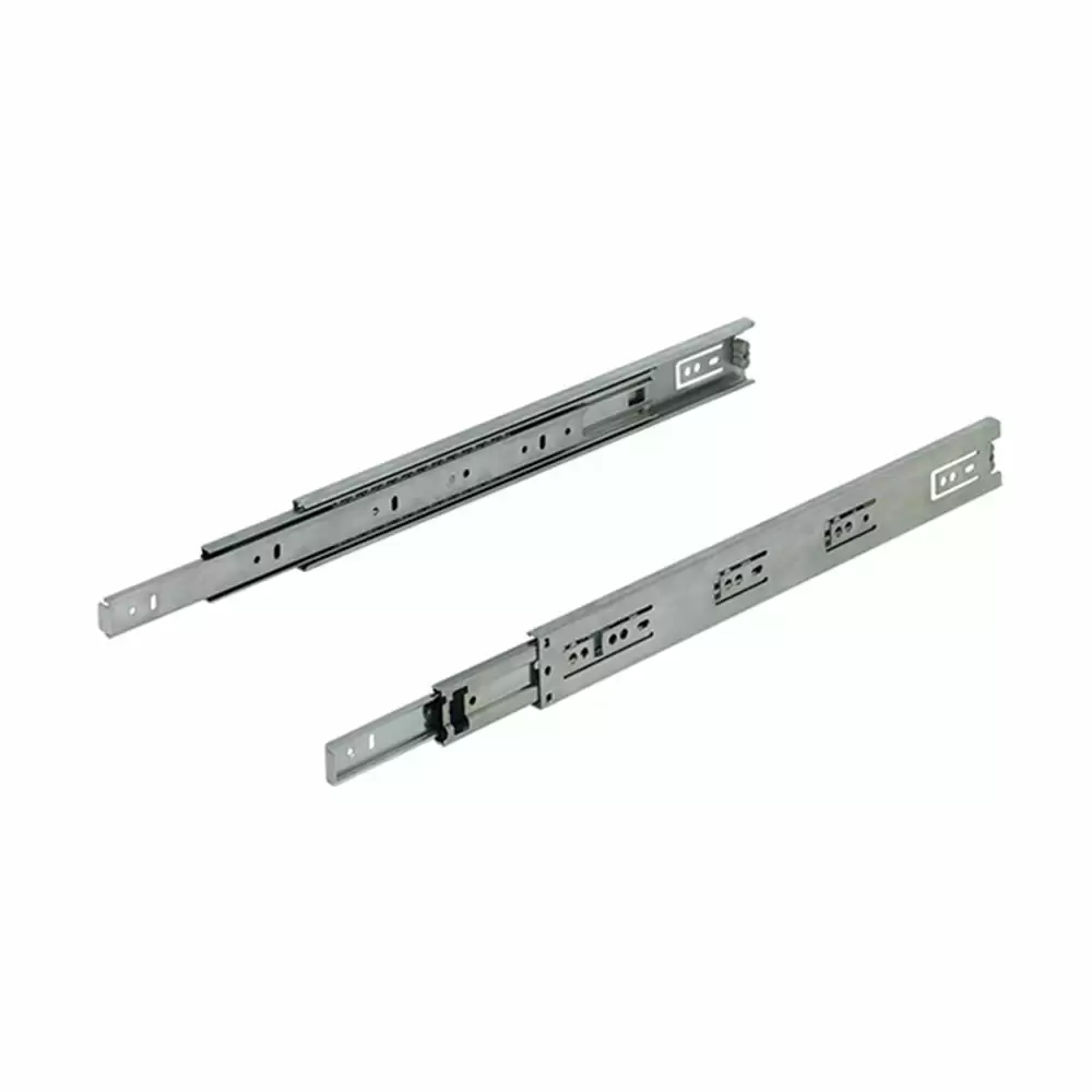 Hafele Regular Close Full Extension Ball Bearing Drawer Slide, Weight Capacity - 30 Kg, 300 mm (Zinc)