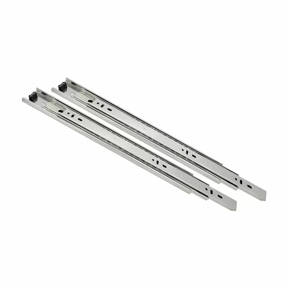 Suzu HW137 Mild Steel Regular Close Ball Bearing Telescopic Drawer Slide - 12 Inch (Zinc Finish)