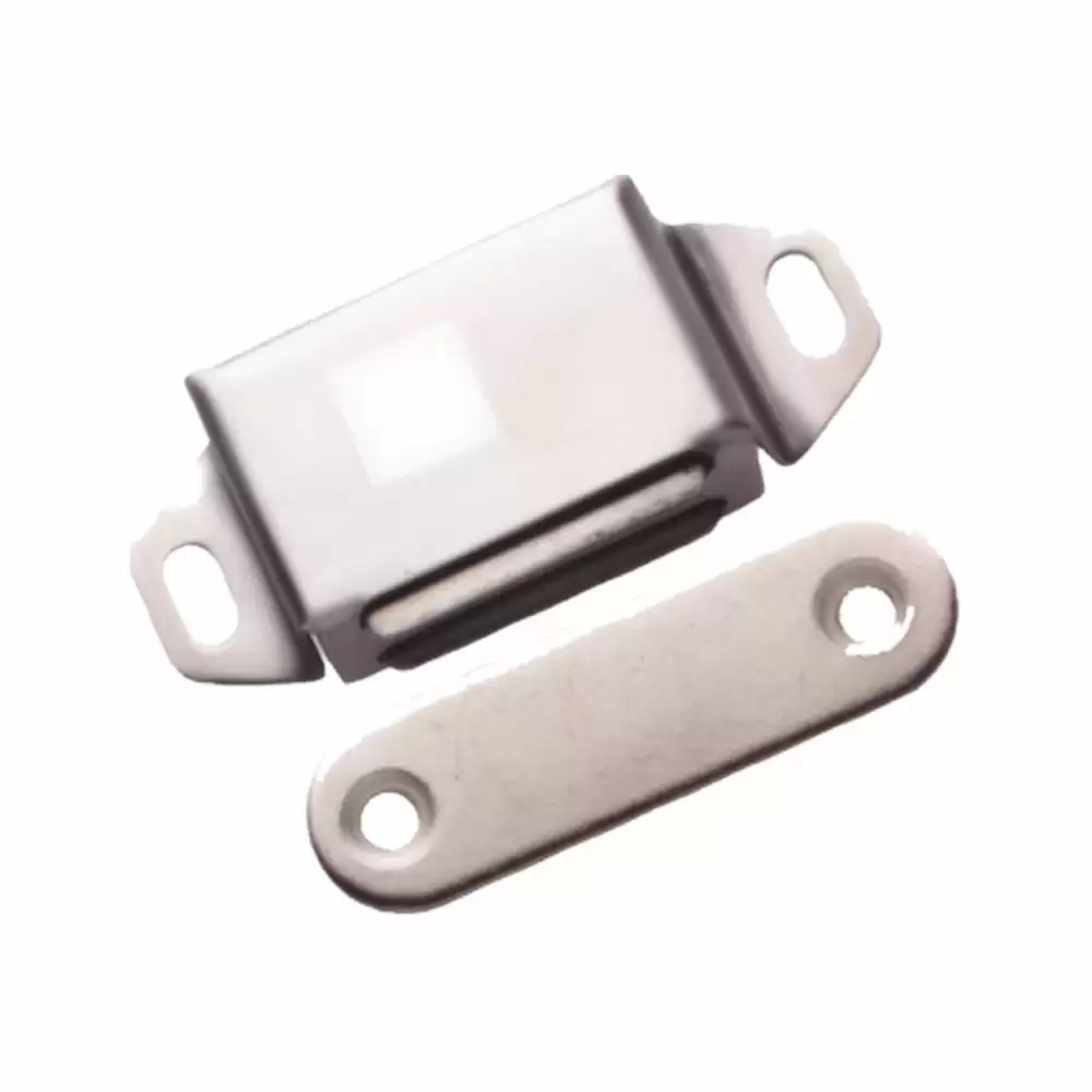 Suzu SL047 Magnetic SS Medium Door Catches - Stainless Steel Finish