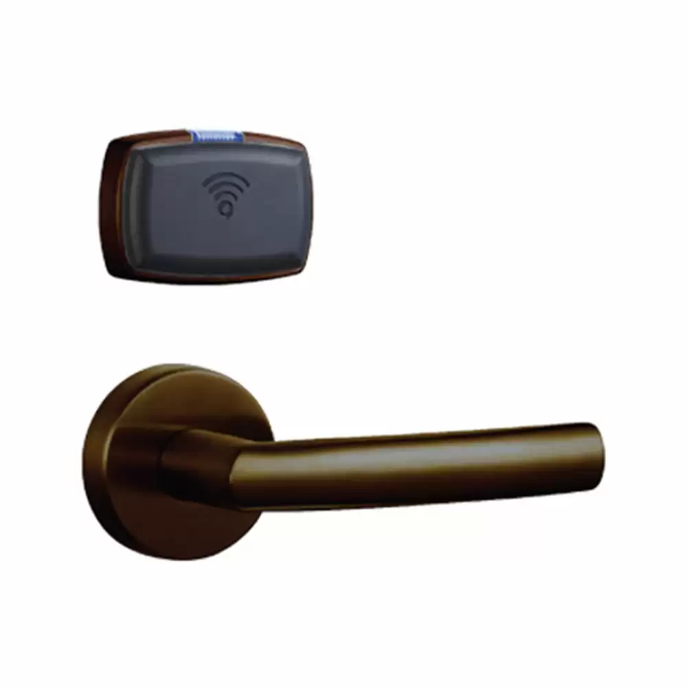 Taiton TAM-RF-PLATINA Smart Door Lock for Hotel With RFID, Coffee Golden (2 Years Warranty)