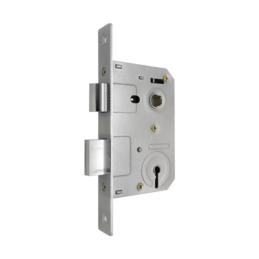 Suzu MH107 Imperial Latch & Dead Bolt Mortise Lock - Stainless Steel Finish