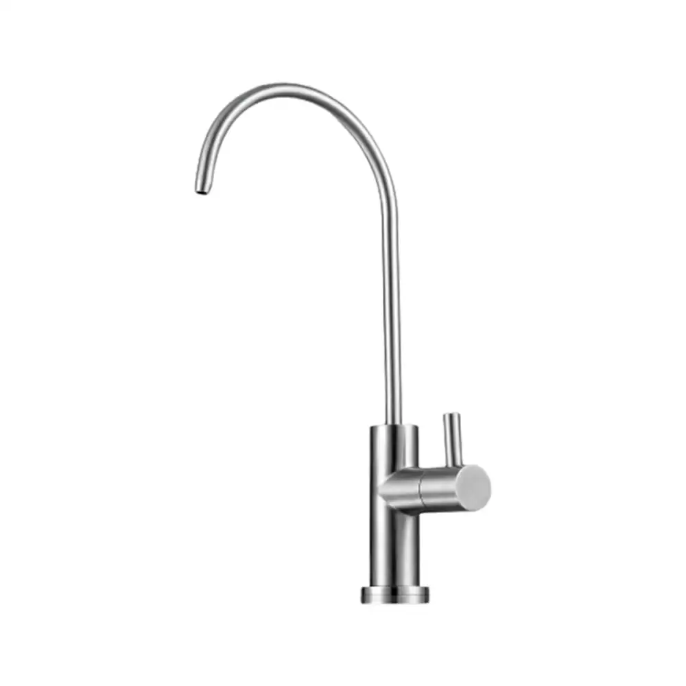 Anupam (SS1108) Primo Swivel Spout Deck Mounted Kitchen Sink Tap - Satin Finish