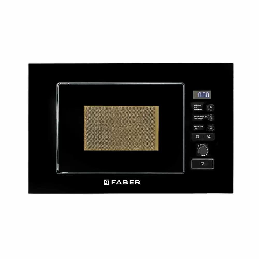 Faber FBIMWO 20 SG Touch Control Built-in Microwave With Grill, Capacity 20 L - (Black)