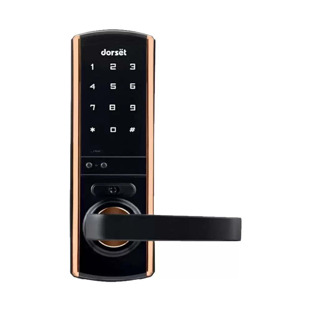 Dorset DG 504 MRG Mortise Smart Door Lock for Home With Pin Code & Key Access (Rose Gold)