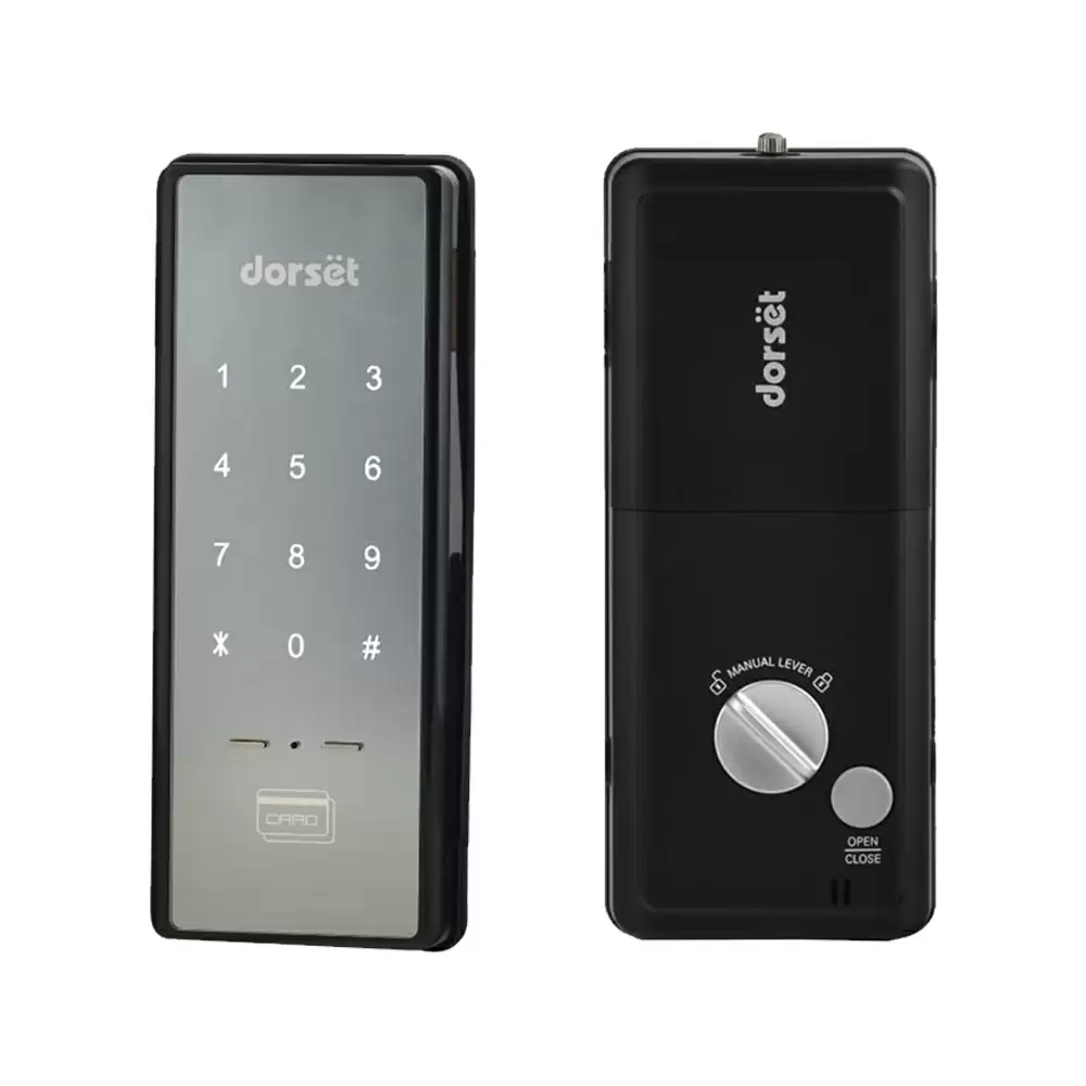 Dorset DG 906 GM Rim Smart Door Lock for Home With Pin Code & RFID (Graphite Matt)