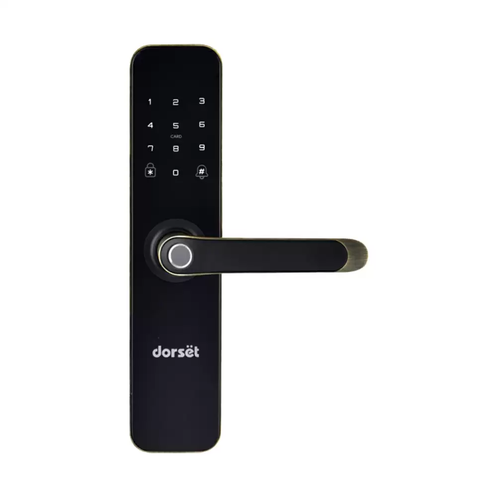 Dorset DG 201 MPT Mortise Smart Door Lock for Home With Fingerprint, Pin Code, RFID, Key Access (Antique)