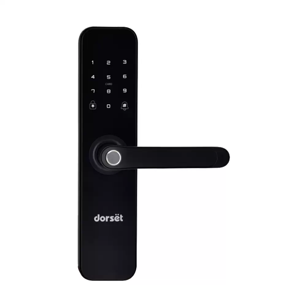 Dorset DG 203 MGM Mortise Smart Door Lock for Home With Fingerprint, Pin Code, RFID, Key Access (Graphite Matt)