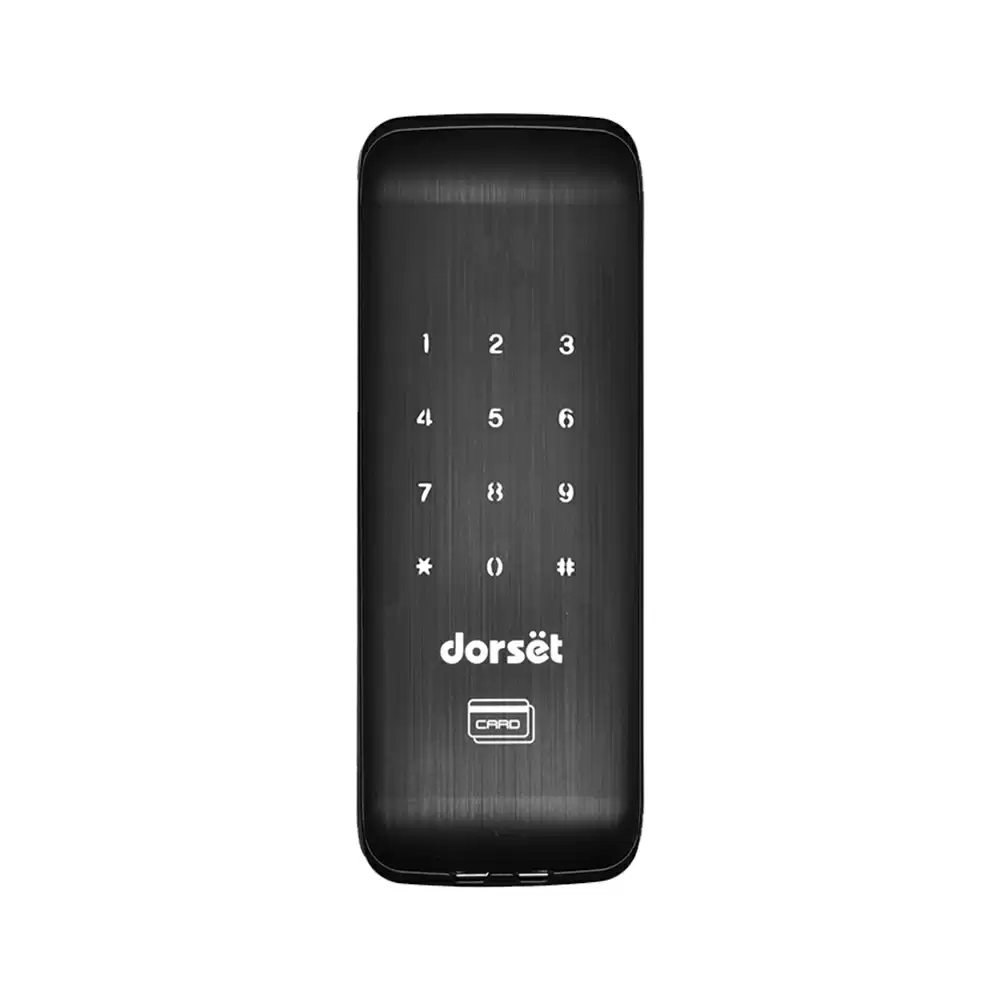 Dorset DG 806 GM Rim Smart Door Lock for Home With Pin Code & RFID (Graphite Matt)