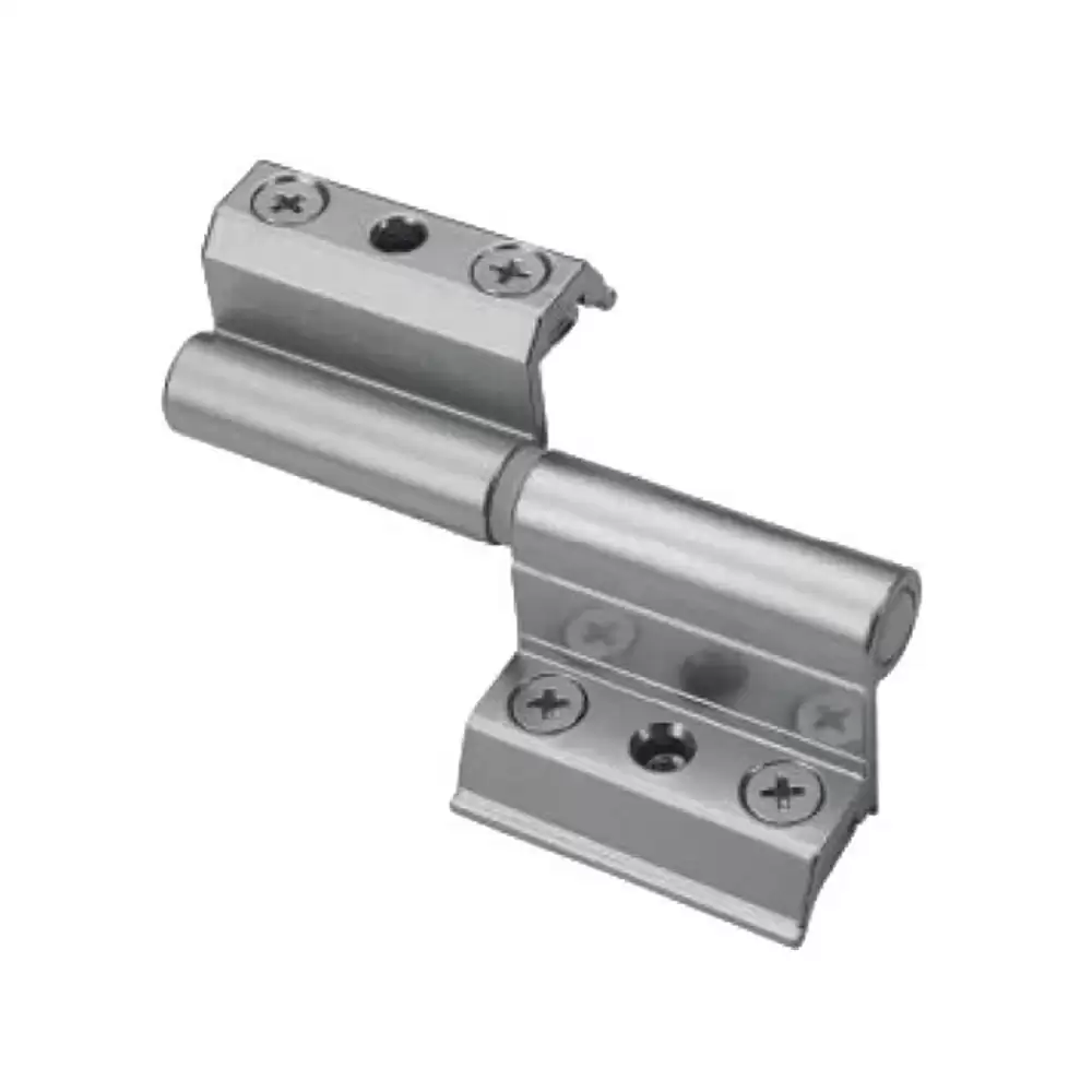 Pego BH 01 Aluminium Euro Hinge 60 Kg Weight Capacity - Silver