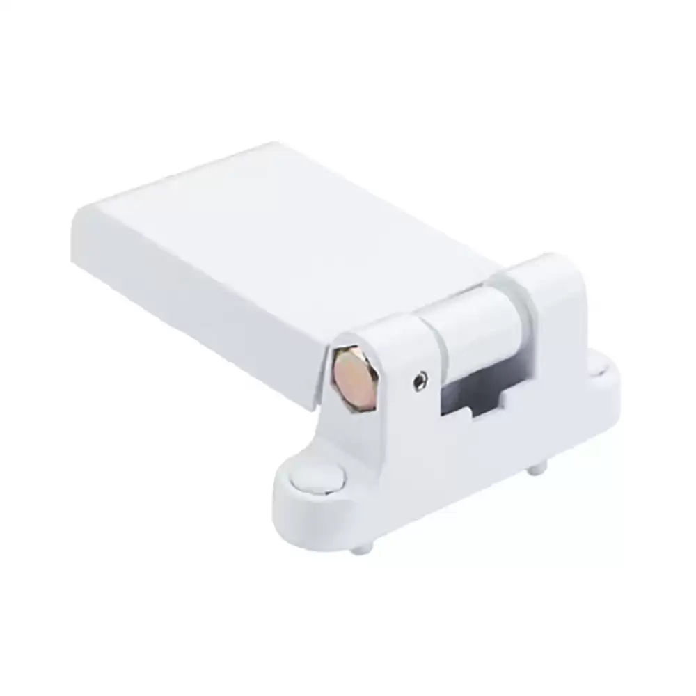 Pego BH 15 2D uPVC Door Hinge - 80 Kg Weight Capacity (White)