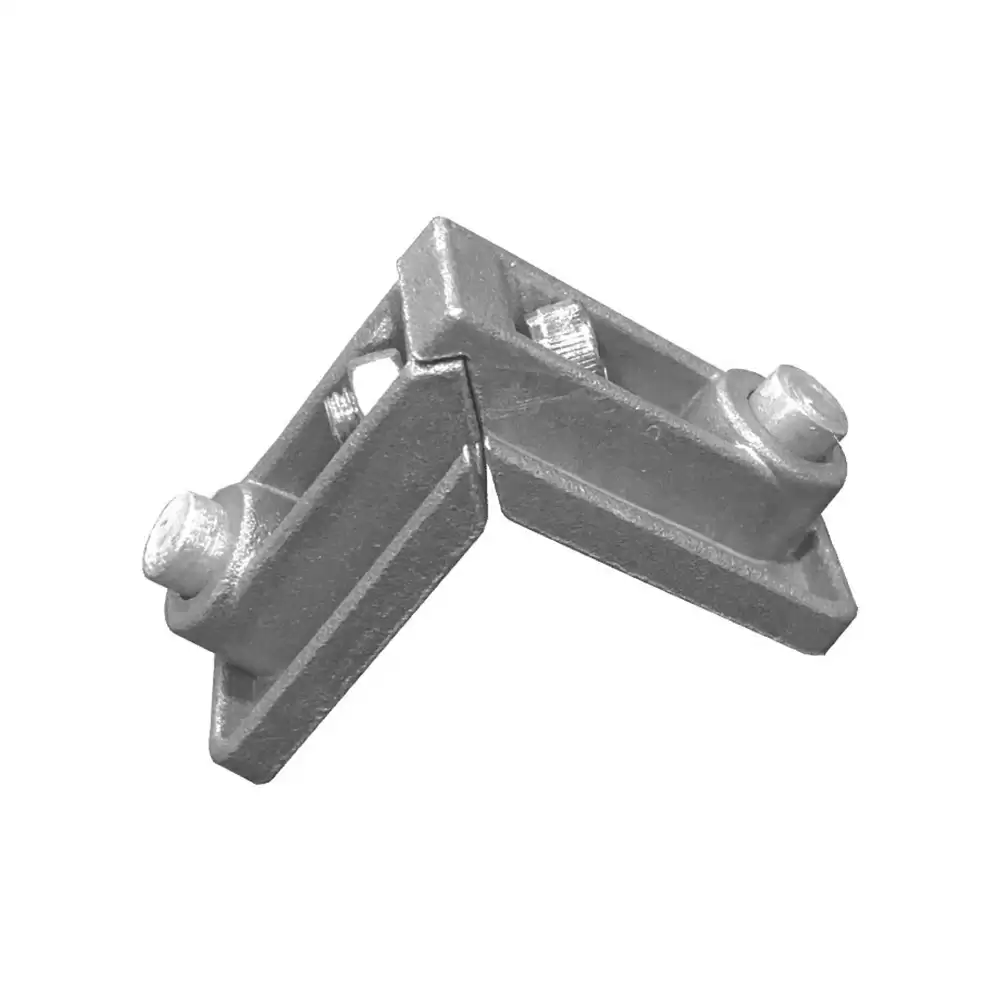 (Pack of 20) Pego CC 40 Aluminium Casement Corner Cleat (40/52 mm Series)