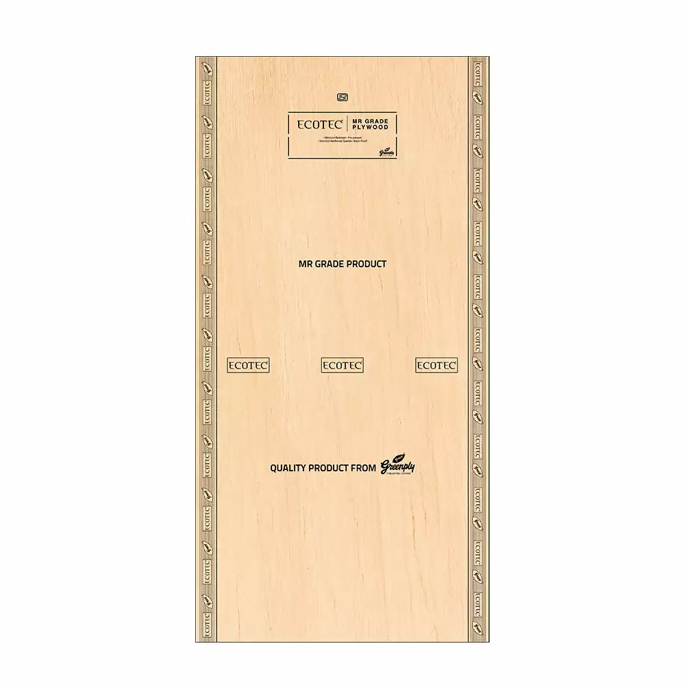 Greenply Ecotec MR 9 mm Thick Plain BWR Plywood (8 L x 4 W) Feet - (Gurjan)