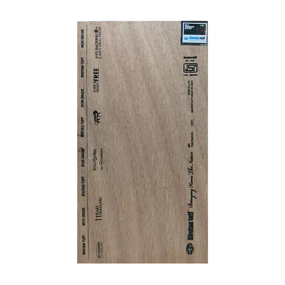 Bhutan Tuff Elite MR IS 303 Iron Grade 6 mm Thick BWR Plywood (8 L x 4 W) Feet - (Gurjan)