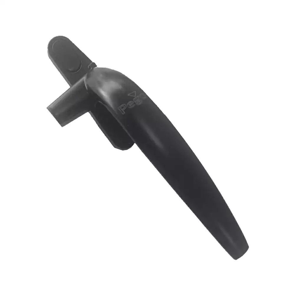 Pego HD 09 Single Point Aluminium Window Handle - Black