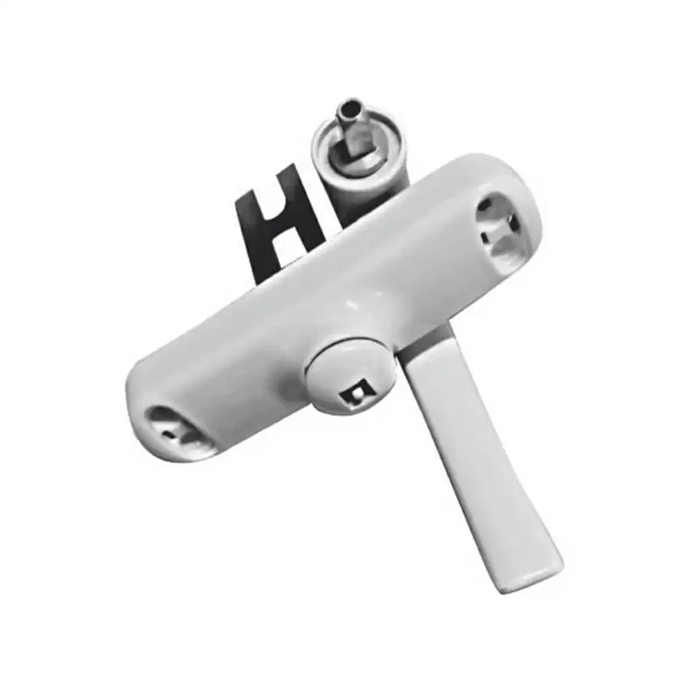 Pego HD 13 Detachable Cremone Single Fork Aluminium Window Handle - White